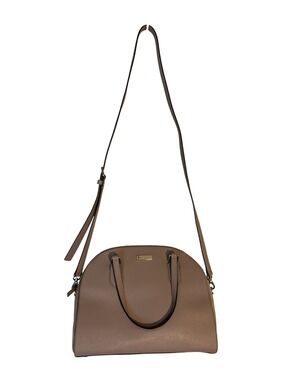 Kate Spade New York Laurel Way Reiley Mixed Material Dome Satchel Crossbody